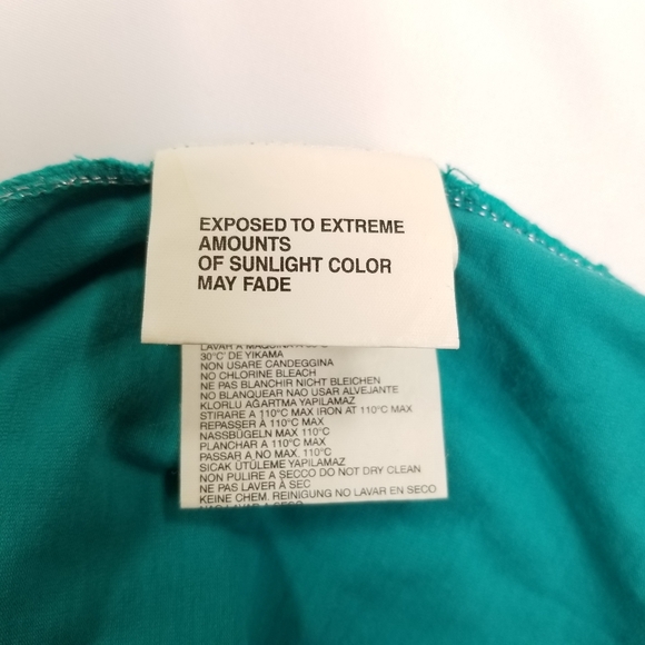 Diesel Women's Racer Back Tank Top Only The Brave Logo Graphics Teal Size XXS - Picture 4 of 9